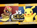 CEO 2021 Top 8 - Fatality (Captain Falcon) Vs. ESAM (Pikachu) SSBU Ultimate Tournament