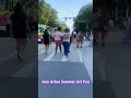 Ann Arbor MI Artfair Loveart Downtown Funday 