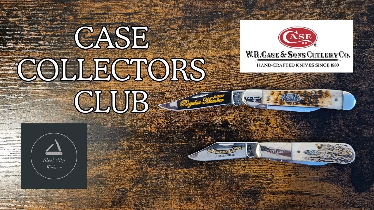 Case collector Club Knives pocketknife edc cutlery barlow YouTube