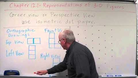 Geometry Chapter 12.1 - Representations of 3-D Figures-Orthogonal Drawings/Views