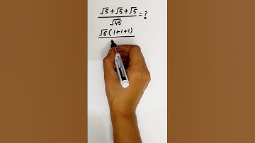 Nice Square root Math Simplification Olympiad Algebra solution#maths #squareroot #shorts