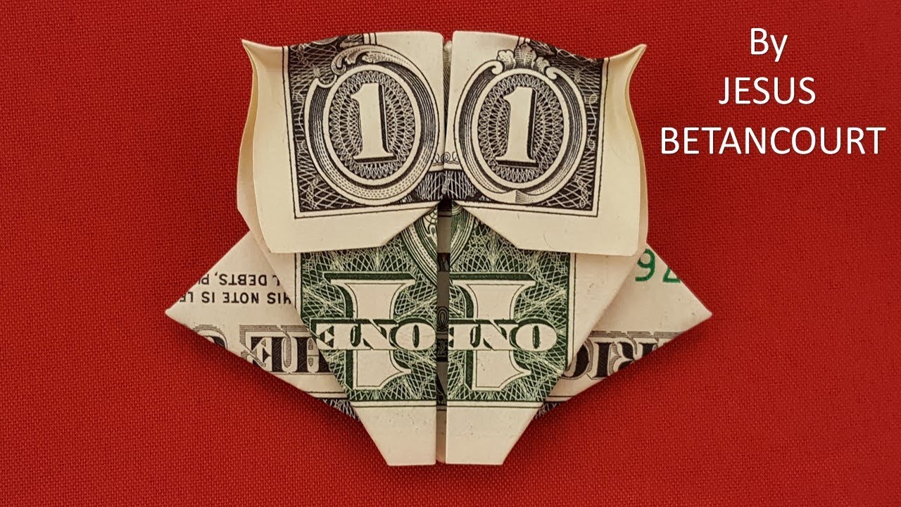 Owl Dollar Bill Origami