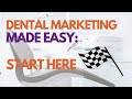 Dental marketing strategy 101 how to begin with purpose problem and person