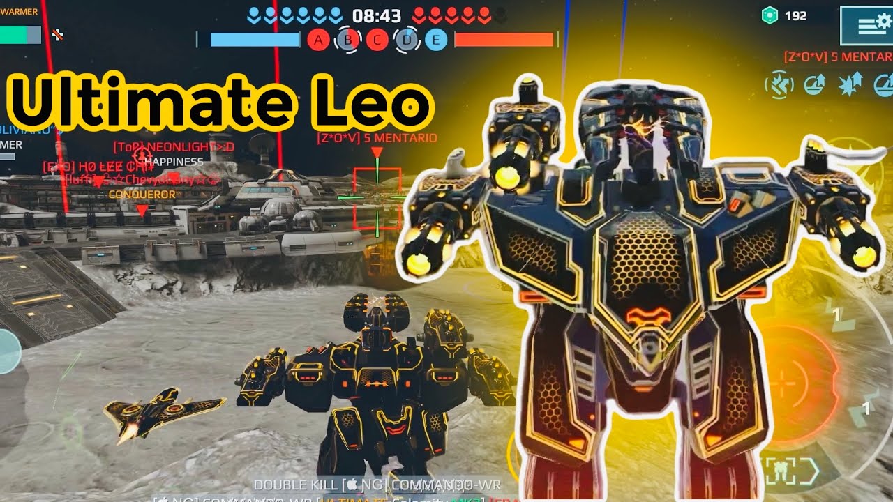 Ultimate Leo iON | War Robots Gameplay 