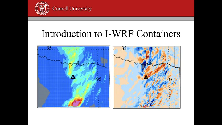 Introduction to I-WRF Containers
