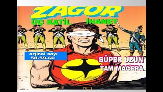 Zagor İhanet Renkli̇ Uzun Tam Macera