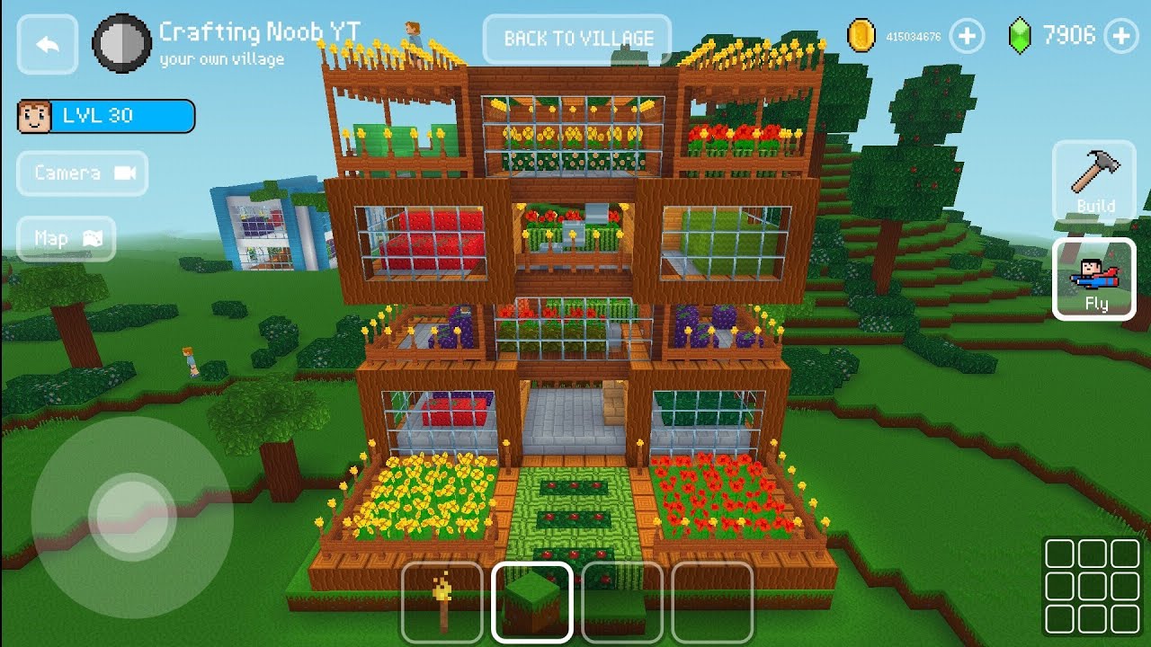 Survival House - Block Craft 3d: Building Game - YouTube
