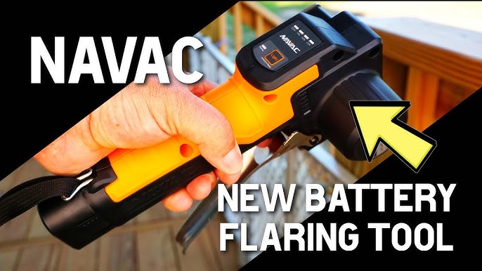 NAVAC - NEF6Li - QuickFlare Cordless Power Flaring Tool 