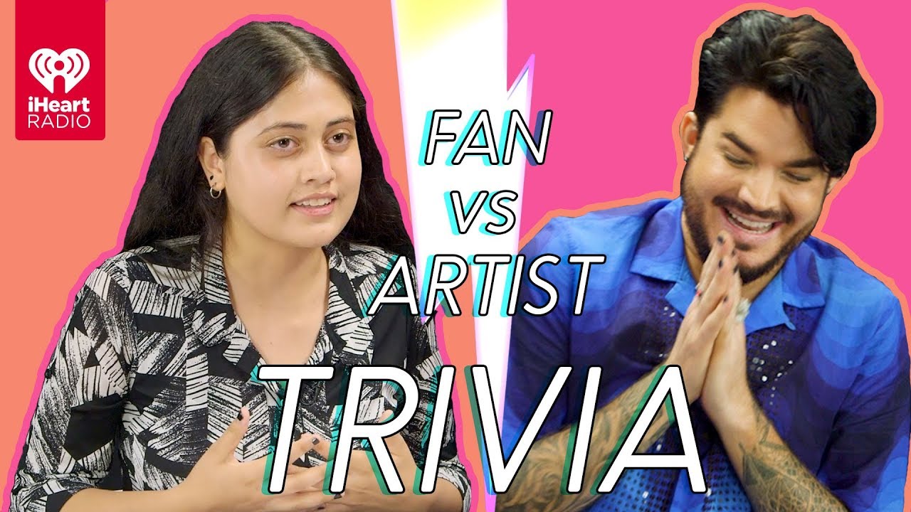 Adam Lambert Goes Head to Head With His Biggest Fan! | Fan Vs Artist Trivia
