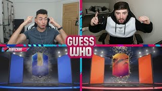WE PACKED MONSTER CARDS 🔥 INSANE GUESS WHO FIFA vs HomelesPenguin (FIFA 19) screenshot 4