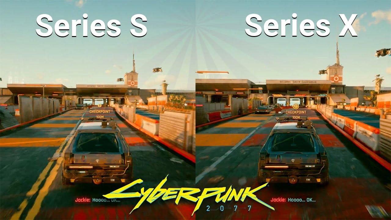 Cyberpunk 2077 Gameplay - Xbox Series X vs Xbox Series S 