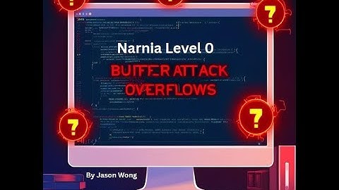 CTF | OverTheWire | Wargames |  Narnia | Level 0 | Exploiting Buffer Overflow With Python3