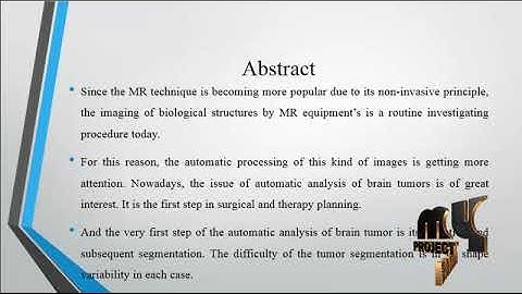 Brain tumor segmentation method using convolutional neural networks using MRI Images
