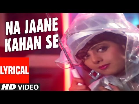 Na Jane Kahan Se Lyrical Video | Chaal Baaz | Sunny Deol, Sridevi