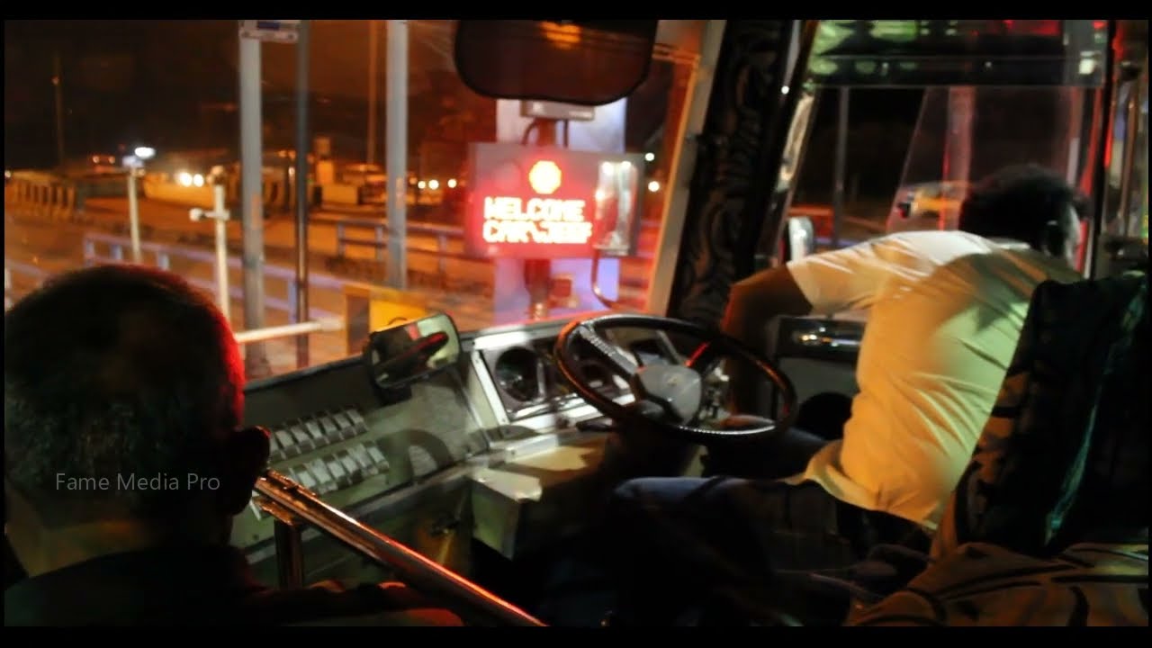 Toll Gate PROBLEM - Two Tags Scan read so manually scanning the RFID  Coach Van Driver Cabin View