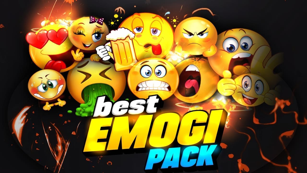 Emoji png GFX pack || GFX pack for thumbnail