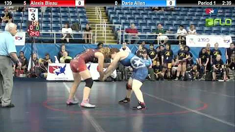 Championship 139 - Alexis Bleau (New York) vs. Dar...