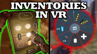 Inventories/Item Storage in Virtual Reality