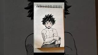 Deku Moving Drawing #sketchbook #sketchart #mha #deku #viral #trending #anime #youtubeshorts