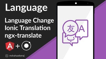 Ionic 4 Translation | Multiple Language | Translation | How to Change Language using Ionic 4