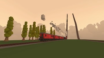 ROLLING LINE TRAIN CRASHED - CRASHED DAY!