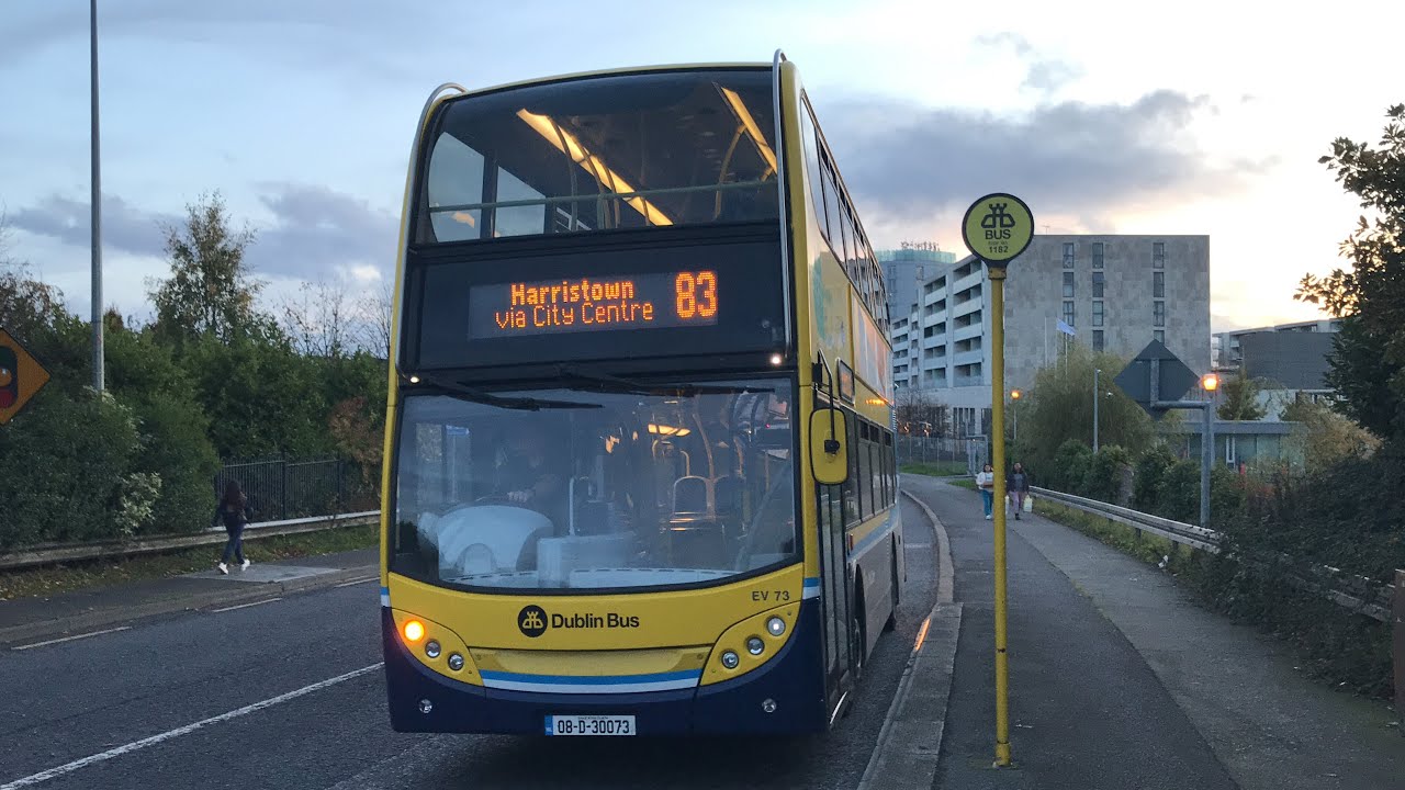 *BEAST* Dublin Bus | Route 83 to Harristown | Enviro 400 Volvo B9TL | EV73