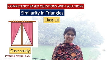 COMPETENCY BASED QUESTION  MATHEMATICS | SIMILARITY  | CLASS 10 CASE STUDY | PISA