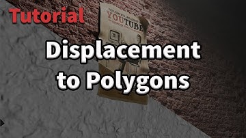 Maya: Convert Arnold Displacement into Polygons