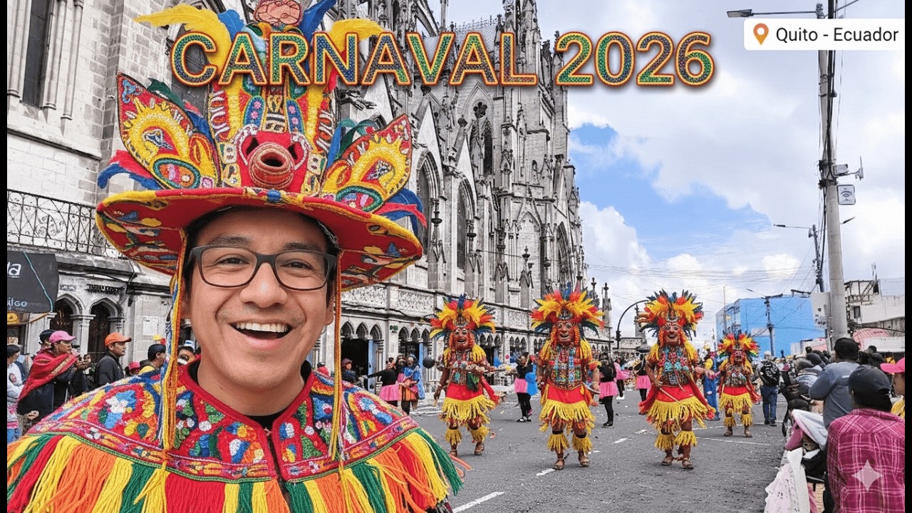 CARNAVAL QUITO 2026. El Carnaval que la Iglesia intentó PROHIBIR👹🇪🇨