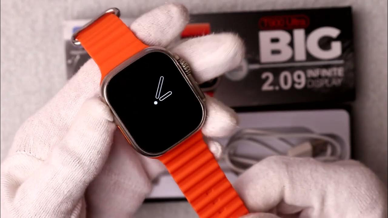 How To Use Heart Rate Monitor on T900 Ultra Smart Watch YouTube