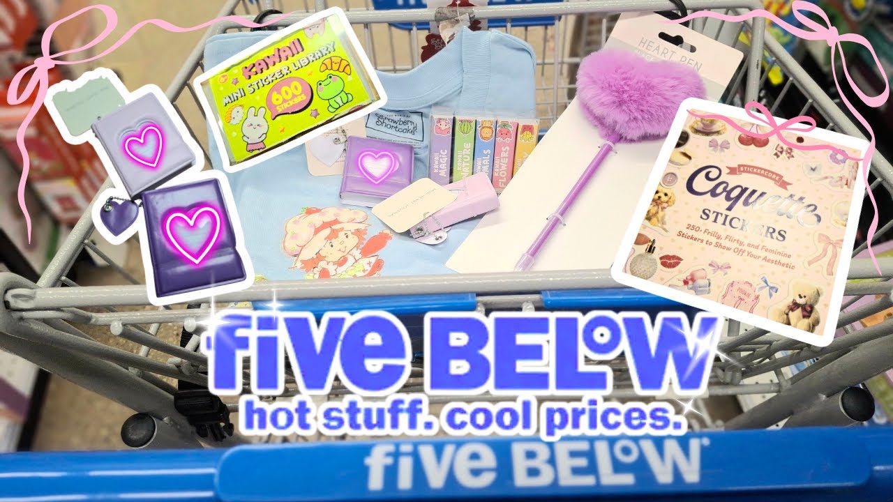 «Five Below представляет 2026 новых товаров Coquette, которые вам обязательно понравятся!» 🎀📚