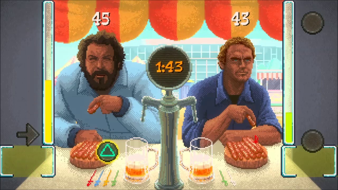 TGD Bud Spencer & Terence Hill Slaps and Beans - Bier und Würstchen Spiel HD