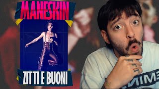 Måneskin - Zitti E Buoni (LIVE) | REACTON | Now i wanna learn Italian! Crazy energy! 🔥🤘🏻🔥