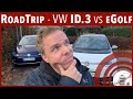 VW ID.3 - Wirklich der bessere eGolf? 300km Autobahnvergleich