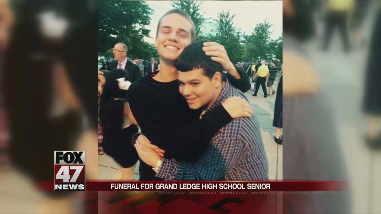 Funeral for Grand Ledge High School senior
