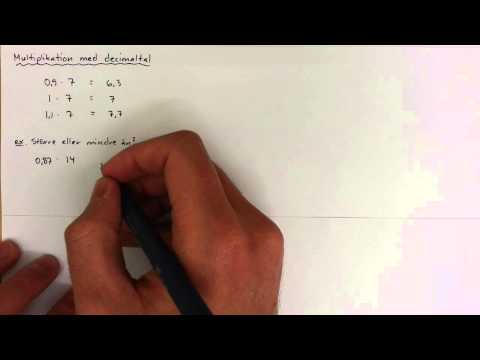 Video: Hur man lägger till decimaltal: 8 steg (med bilder)
