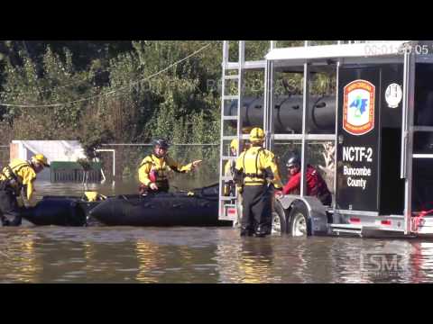 Thumbnail for 10-12-16 Lumberton, North Carolina Flooding and Boat Rescues