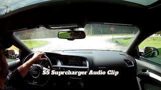 S5 Supercharger in car audio (CAP CAI)
