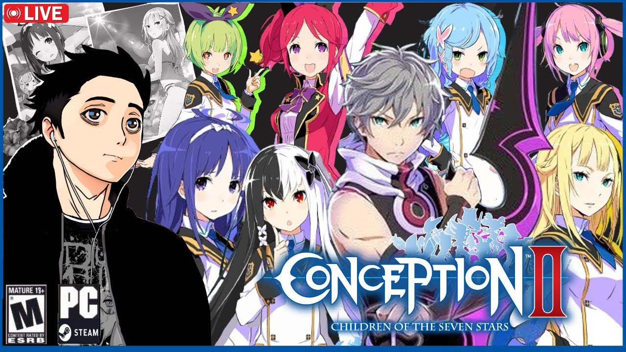 Jogando Conception 2: Children of the Seven Stars - Parte 07🔴AO VIVO