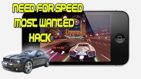 Need for Speed Most Wanted IOS Hack