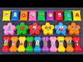 Alphabet Lore - Looking For A-Z SLIME Colorful Ice Cream Coloring! Satisfying Slime ASMR