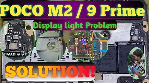 Poco m2 Display Light Problem Solution || Redmi mobile Display Graphics Problem Solved || light fix