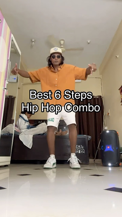 Best 6 Hip Hop Basic Steps Combo #jddancetutorial #hiphopbasic #hiphop #dance