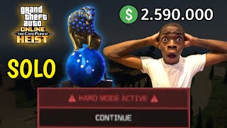 $2,5 MILLION!! Cayo Perico Heist | Solo Elite challenge Hard mode Panther Target