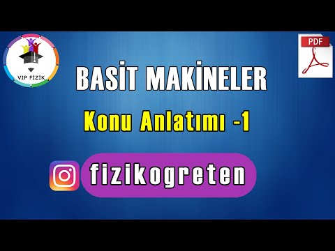 Basit Makineler Konu Anlatımı -1 | PDF | AYT Fizik