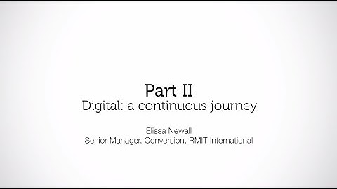 Creative Communities: Transforming the Web, Part II | RMIT University