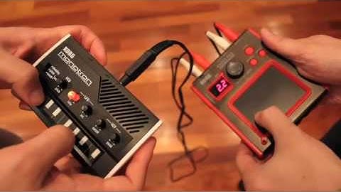 KORG monotron ABC MOVIE - note D : Melody 2 -