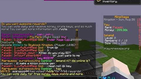 Minesaga Kingdom Realm Kit Bug