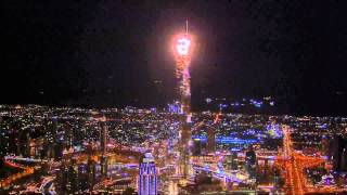 Tamil Song Intro Opens 2014 New Year Fireworks At  Burj Khalifa
