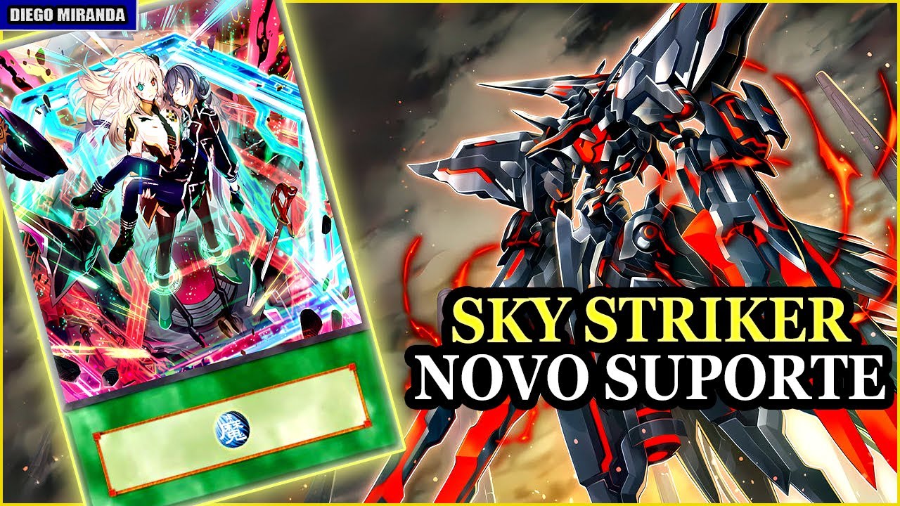 SKY STRIKER AGORA É META! GANHOU SKILL E NOVOS SUPORTES E O DECK FICOU INSANO - Yu-Gi-Oh! Duel Links